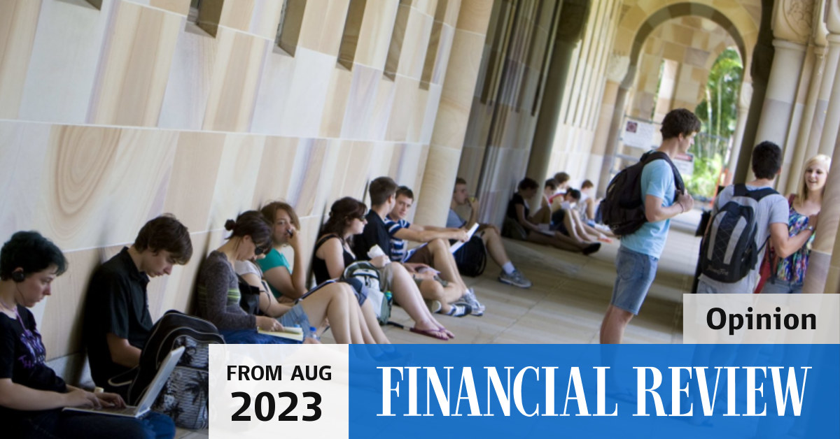 Higher education: Australia’s universities must prioritise needs-based